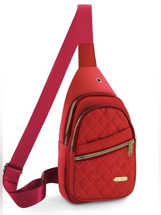 Handbags - Quilted Sling Bag/Crossbody Bag